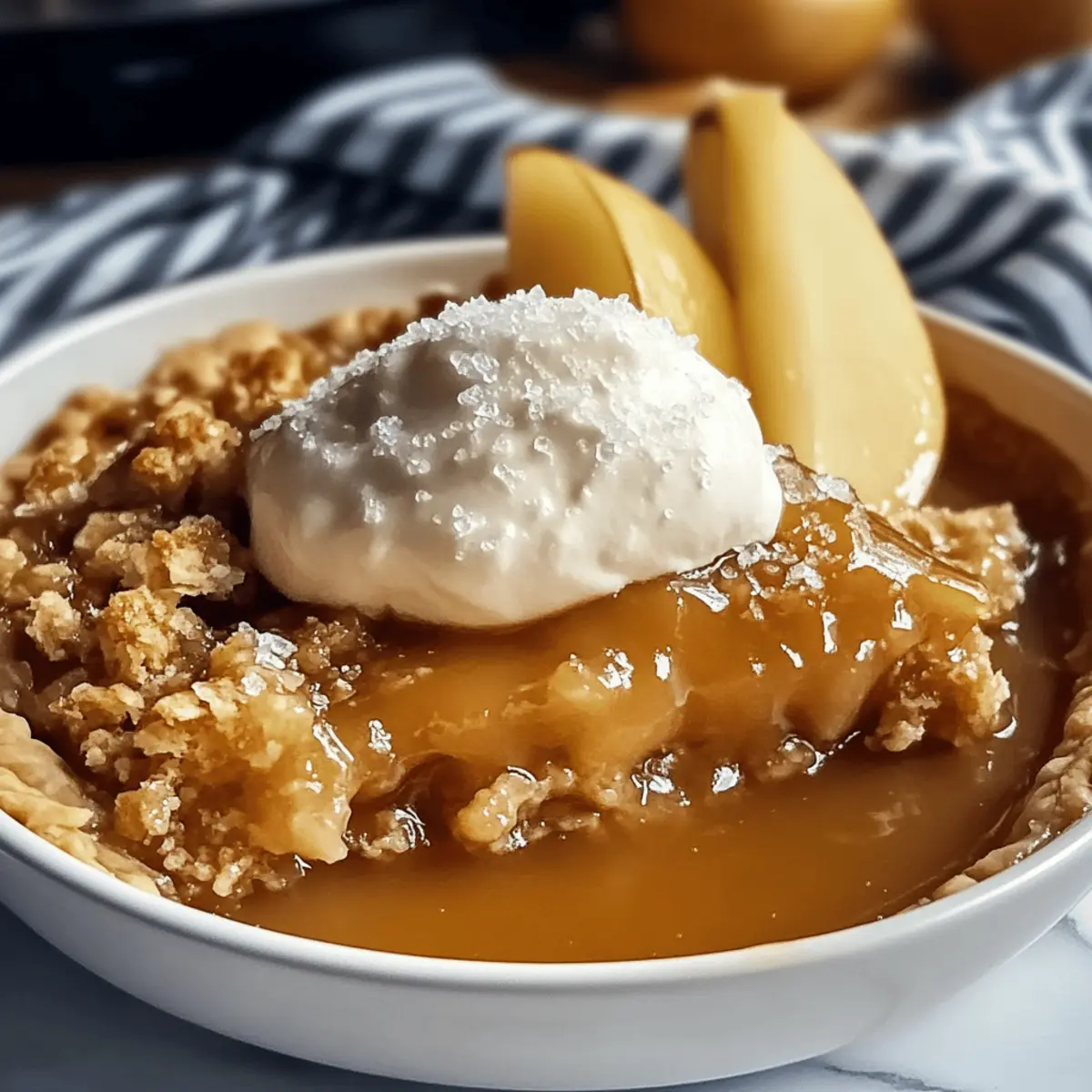 Crockpot Apple Crisp
