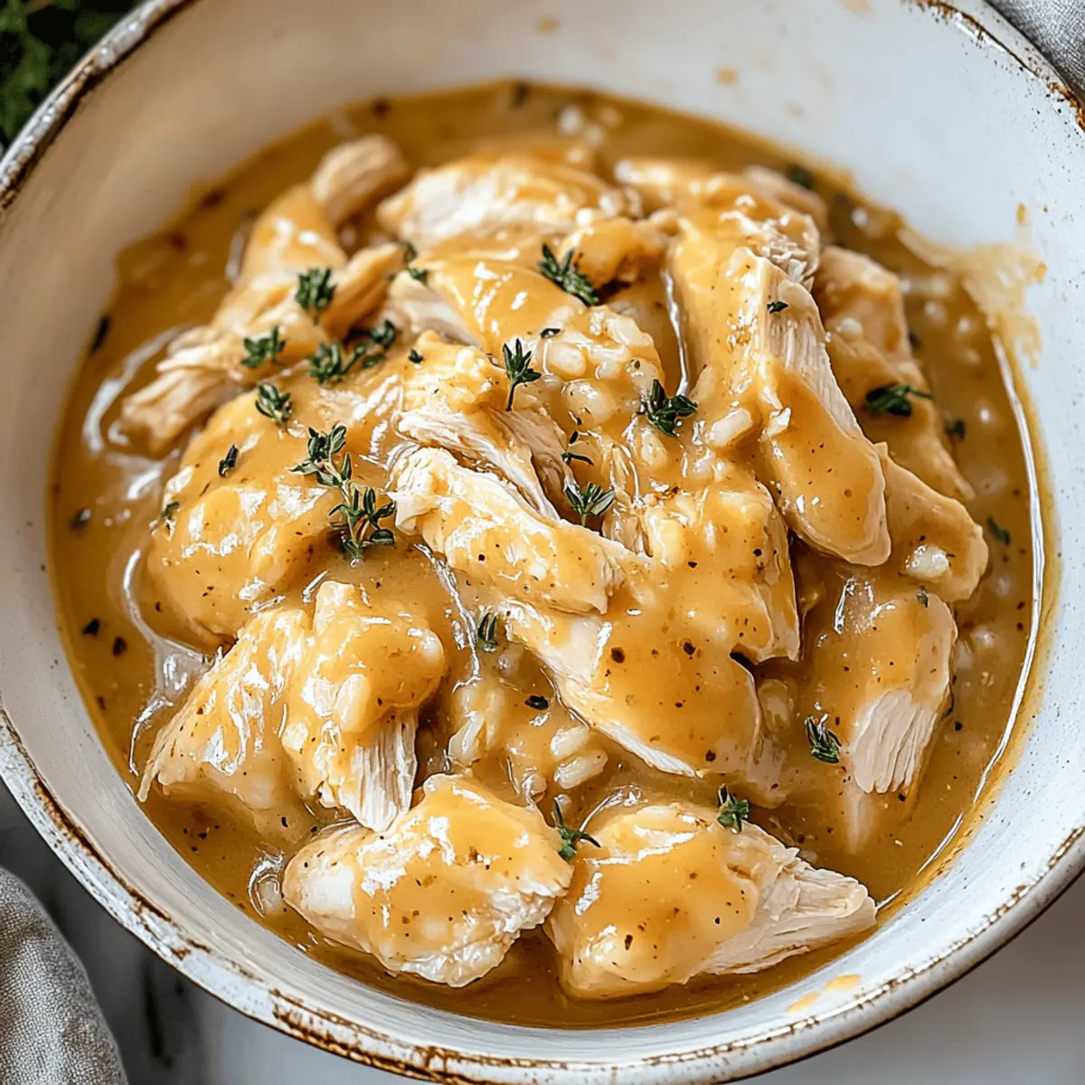 Crockpot Chicken and Gravy