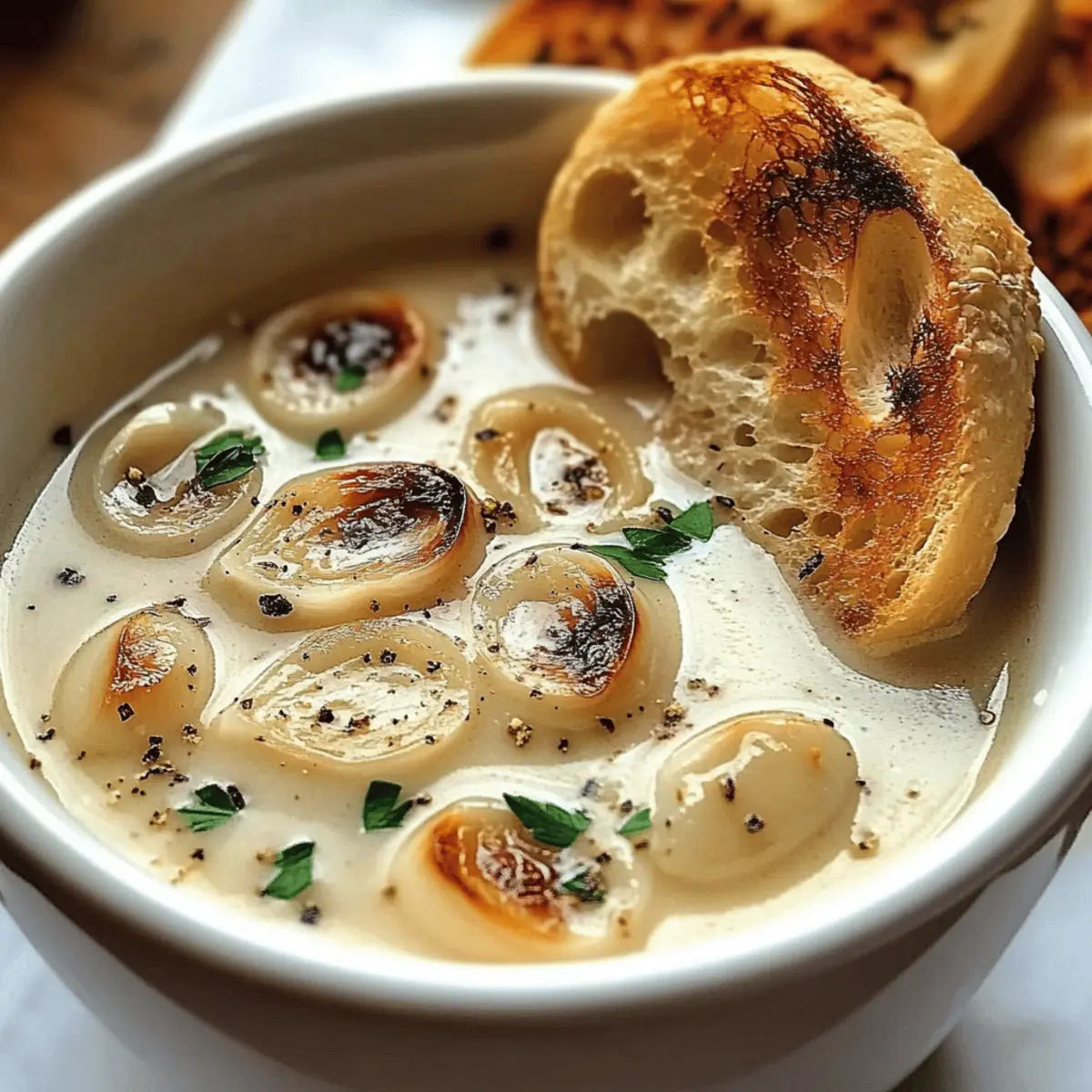 Nourishing French Garlic Soup for Heartfelt Comfort