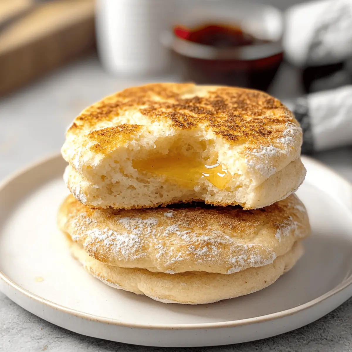 Gluten-Free English Muffins: Soft, Chewy Breakfast Bliss
