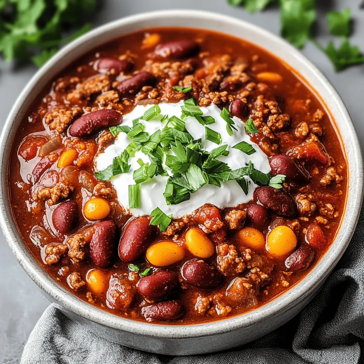 Delicious Ground Beef Stovetop Chili for Cozy Nights