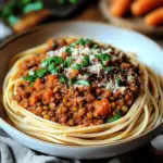 Lentil Bolognese Recipe
