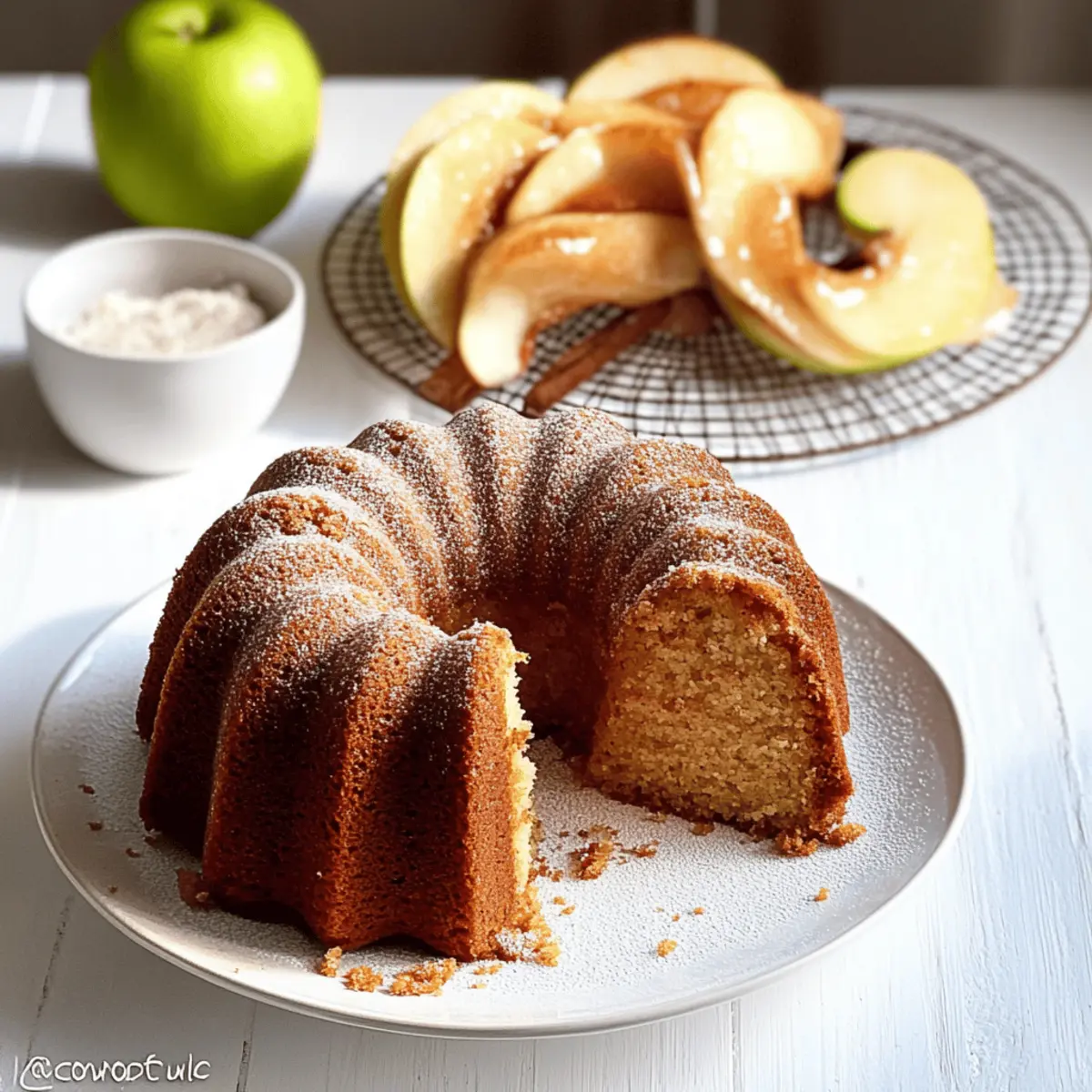 Moist Apple Cider Bundt Cake for a Cozy Autumn Treat