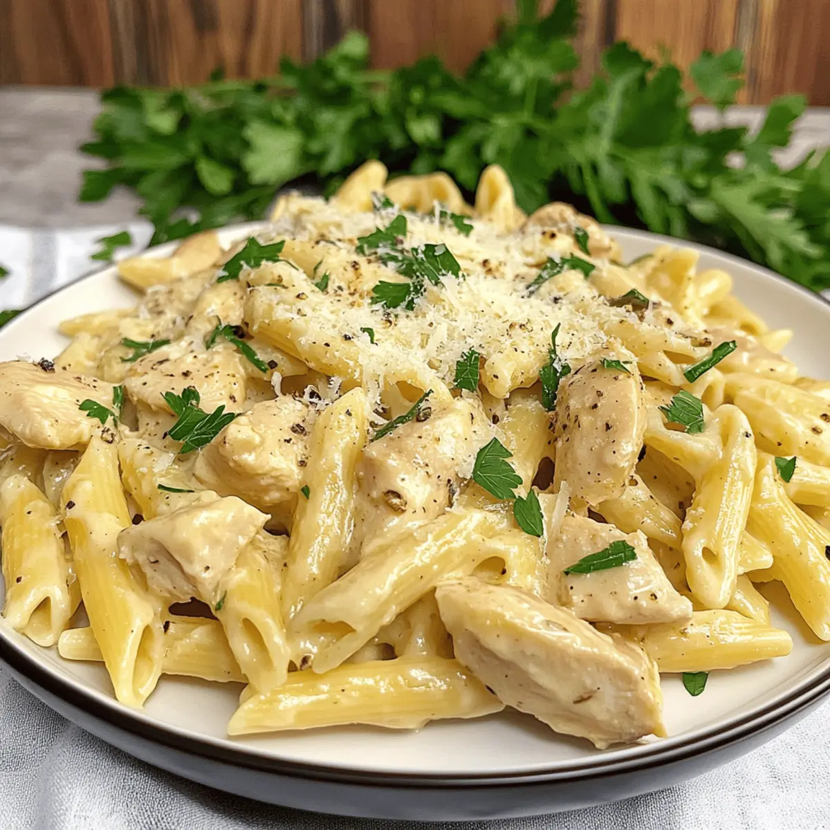 Parmesan Chicken Pasta