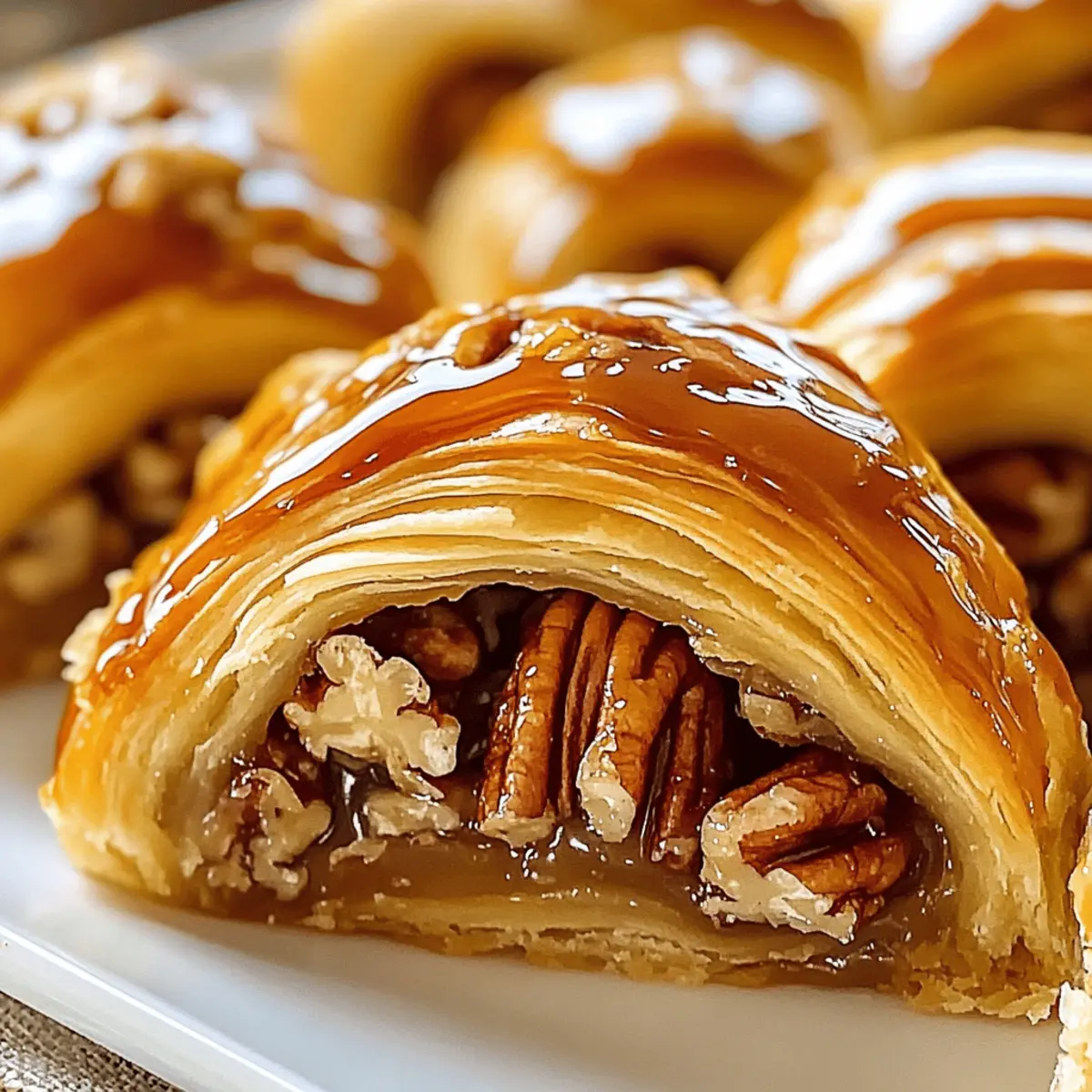 Pecan Pie Crescent Rolls