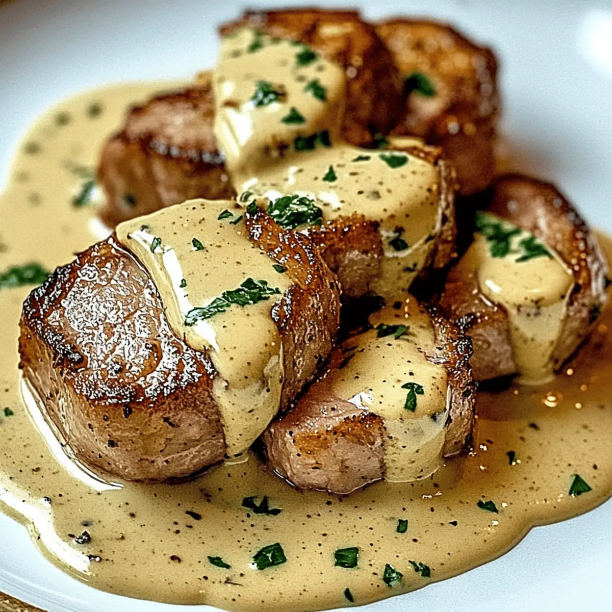 Pork Tenderloin with Dijon Sauce