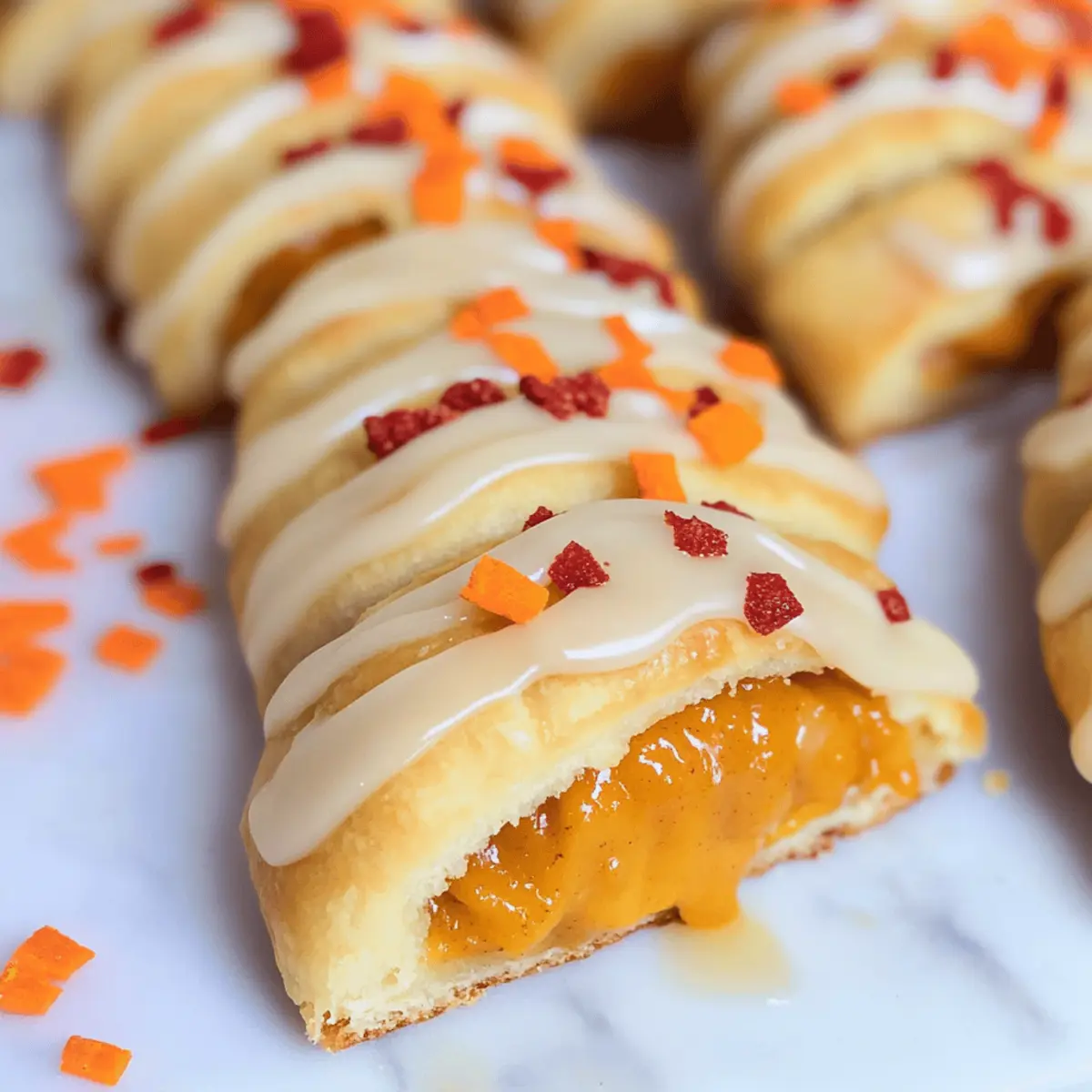 Pumpkin Pie Crescent Rolls