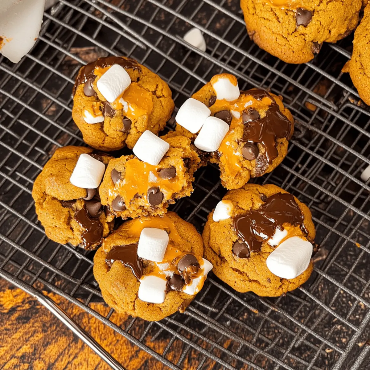 Pumpkin S’mores Cookies: Fall’s Ultimate Cozy Delight