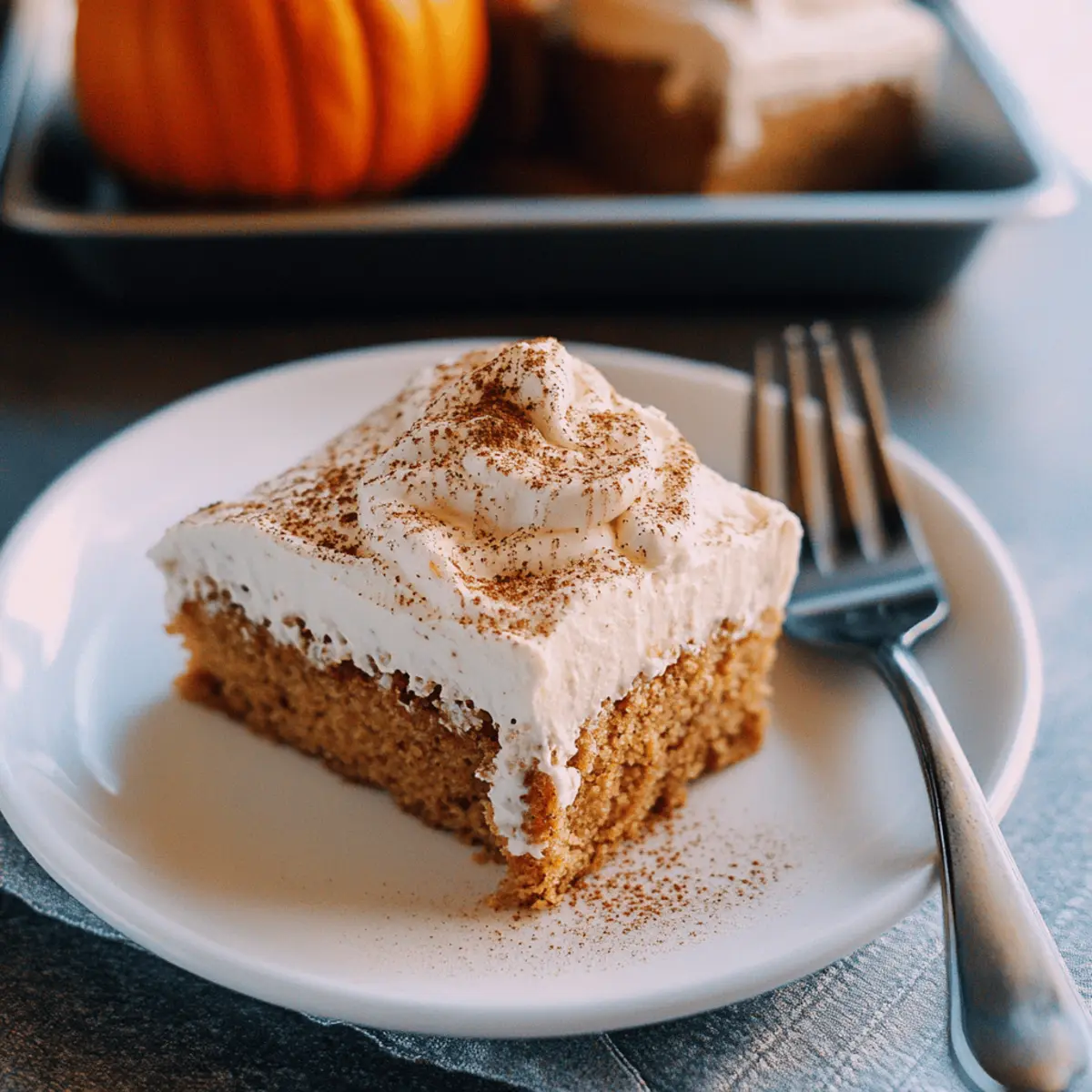Pumpkin Tres Leches Cake