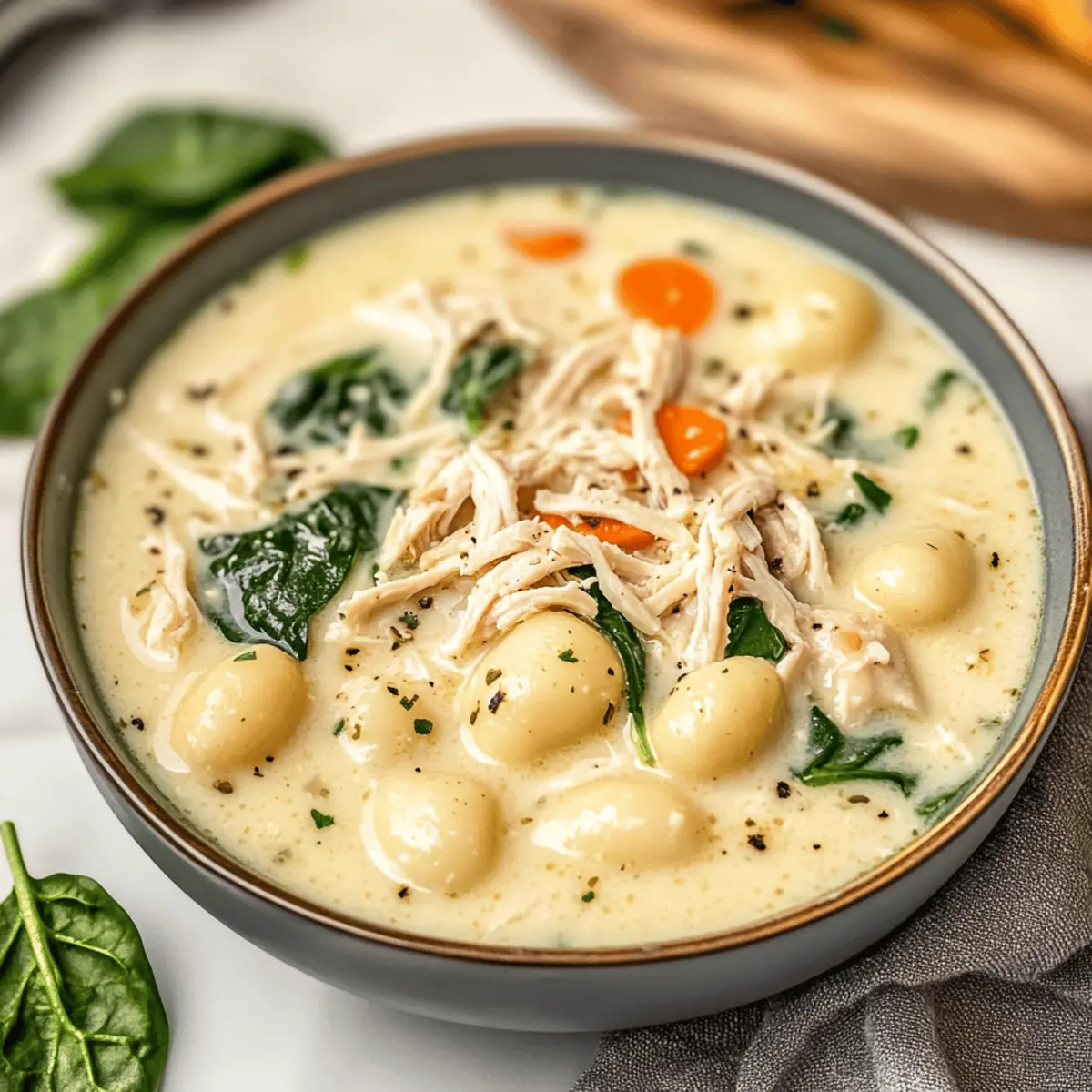 Cozy Up with Rotisserie Chicken Gnocchi Soup Tonight