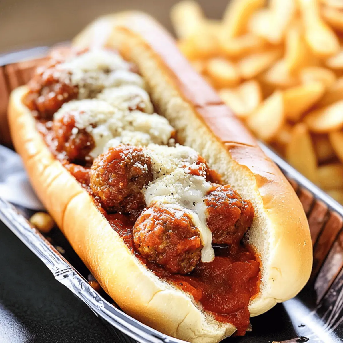 Slow Cooker Meatball Subs