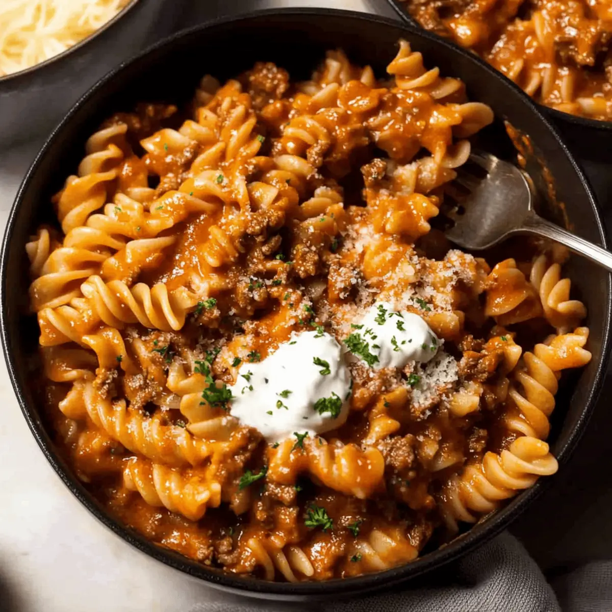 Tomato Beef Pasta