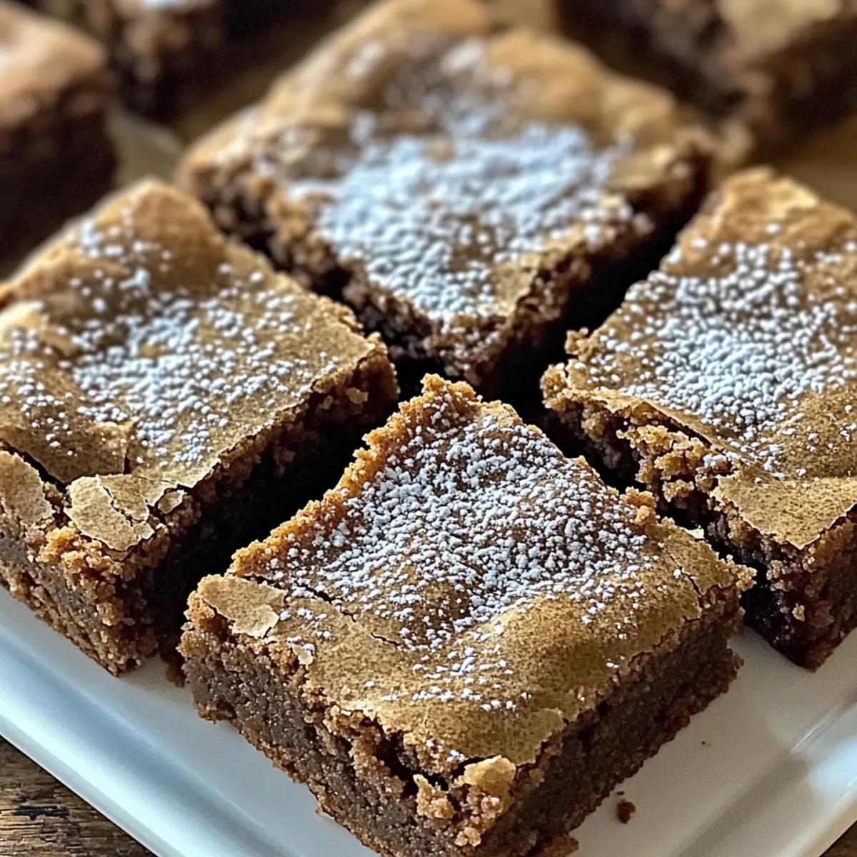 Irresistibly Chewy Gingerbread Brownies You’ll Love