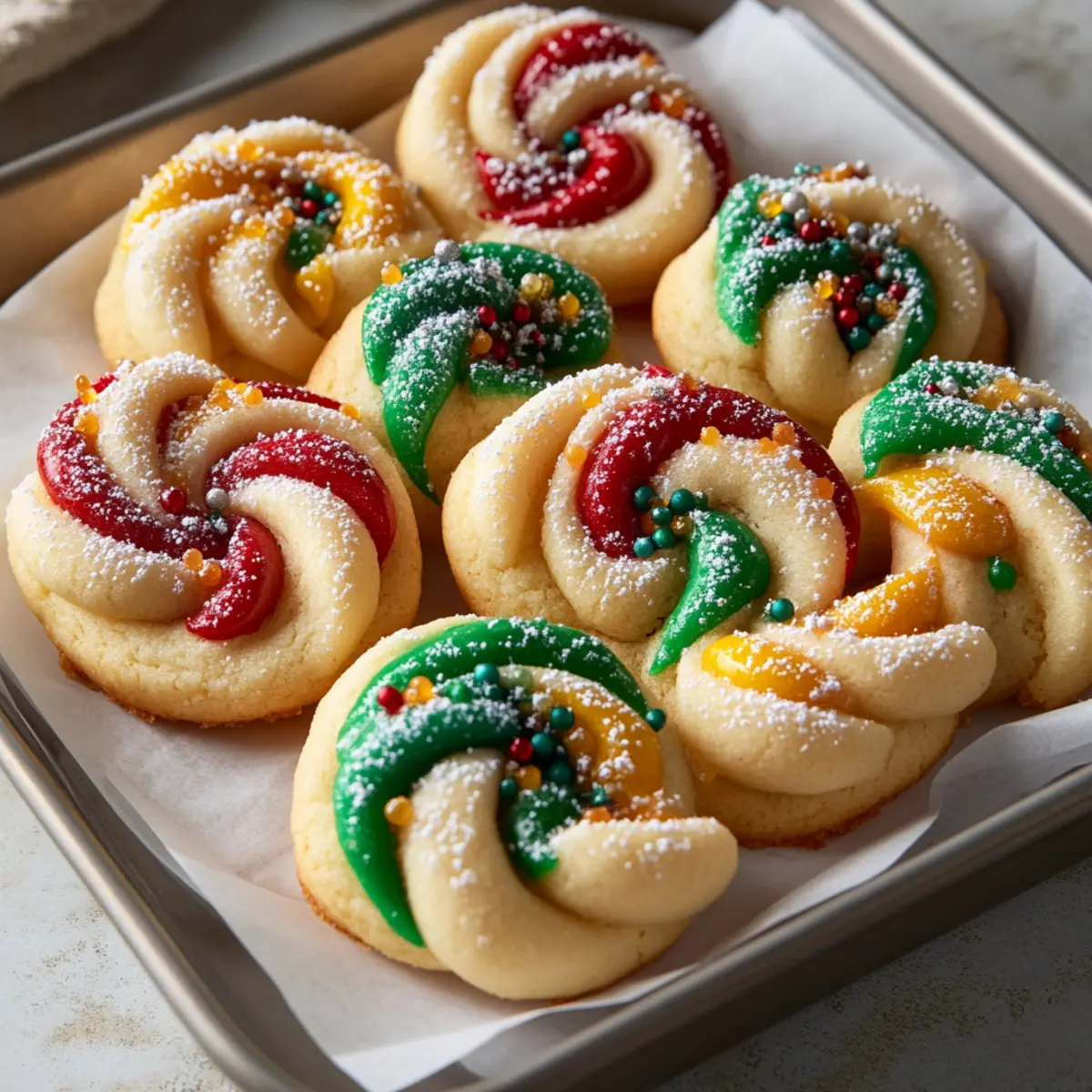 Twisted Christmas Cookies