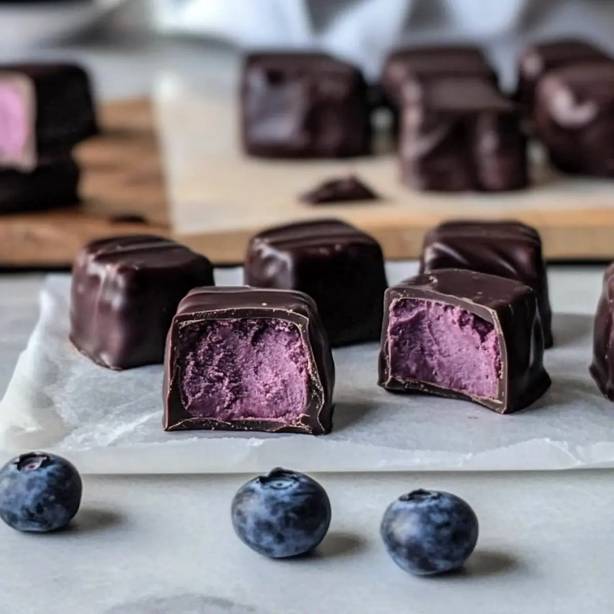 Delicious Blueberry Buttercream Chocolates for Any Occasion