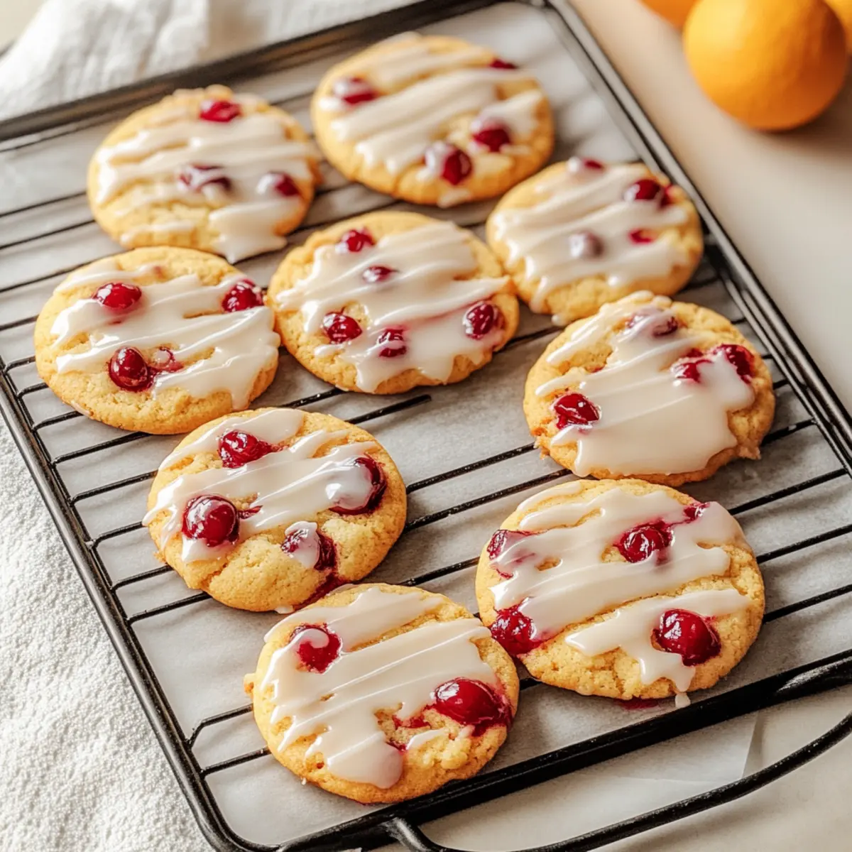 Christmas Cranberry Orange Cookies Recipe
