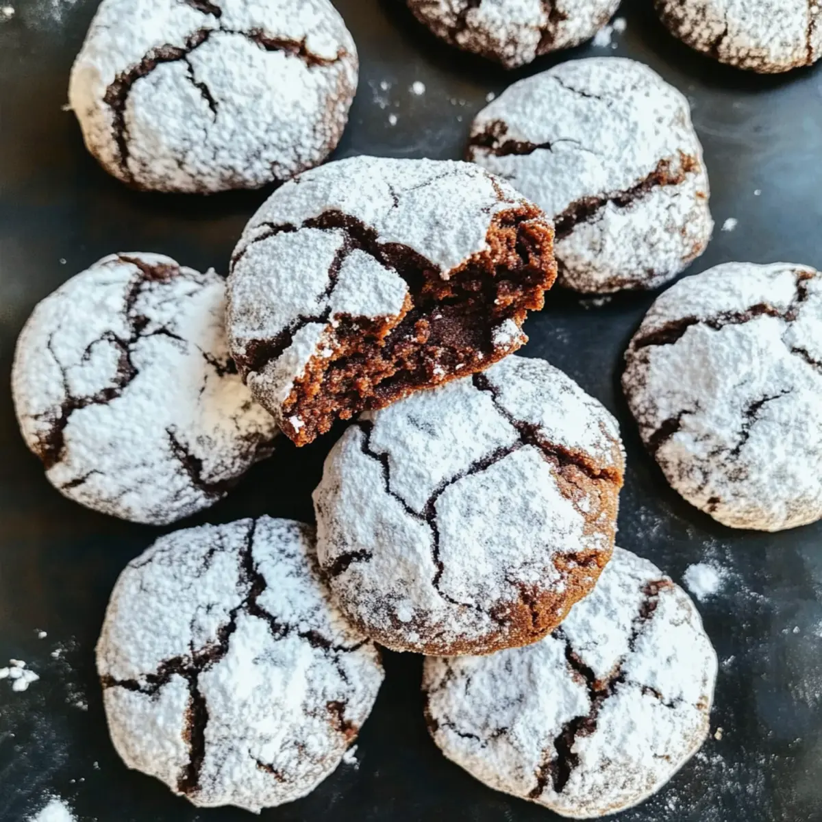 Decadent Chocolate Crinkle Cookies for Ultimate Indulgence