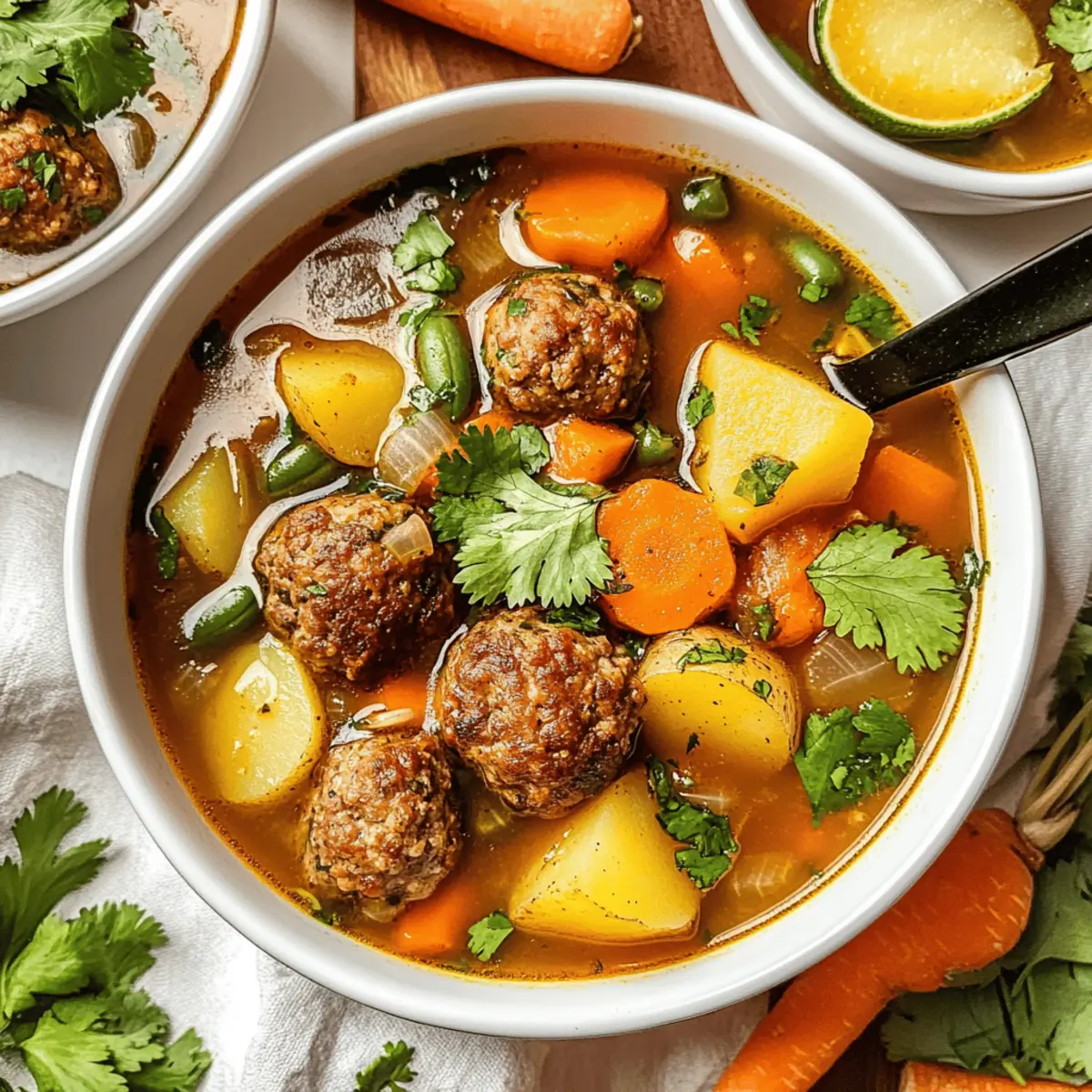 Hearty Albondigas Soup: A Comforting Mexican Classic