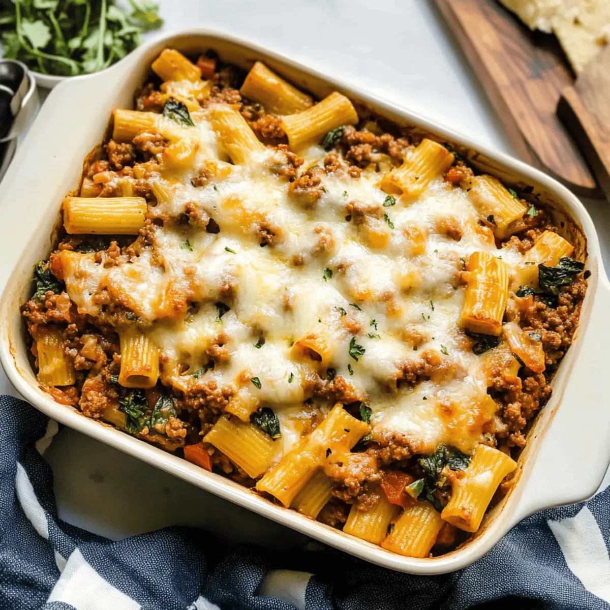 Baked Ziti Bolognese: A Cozy, Healthy Comfort Dish