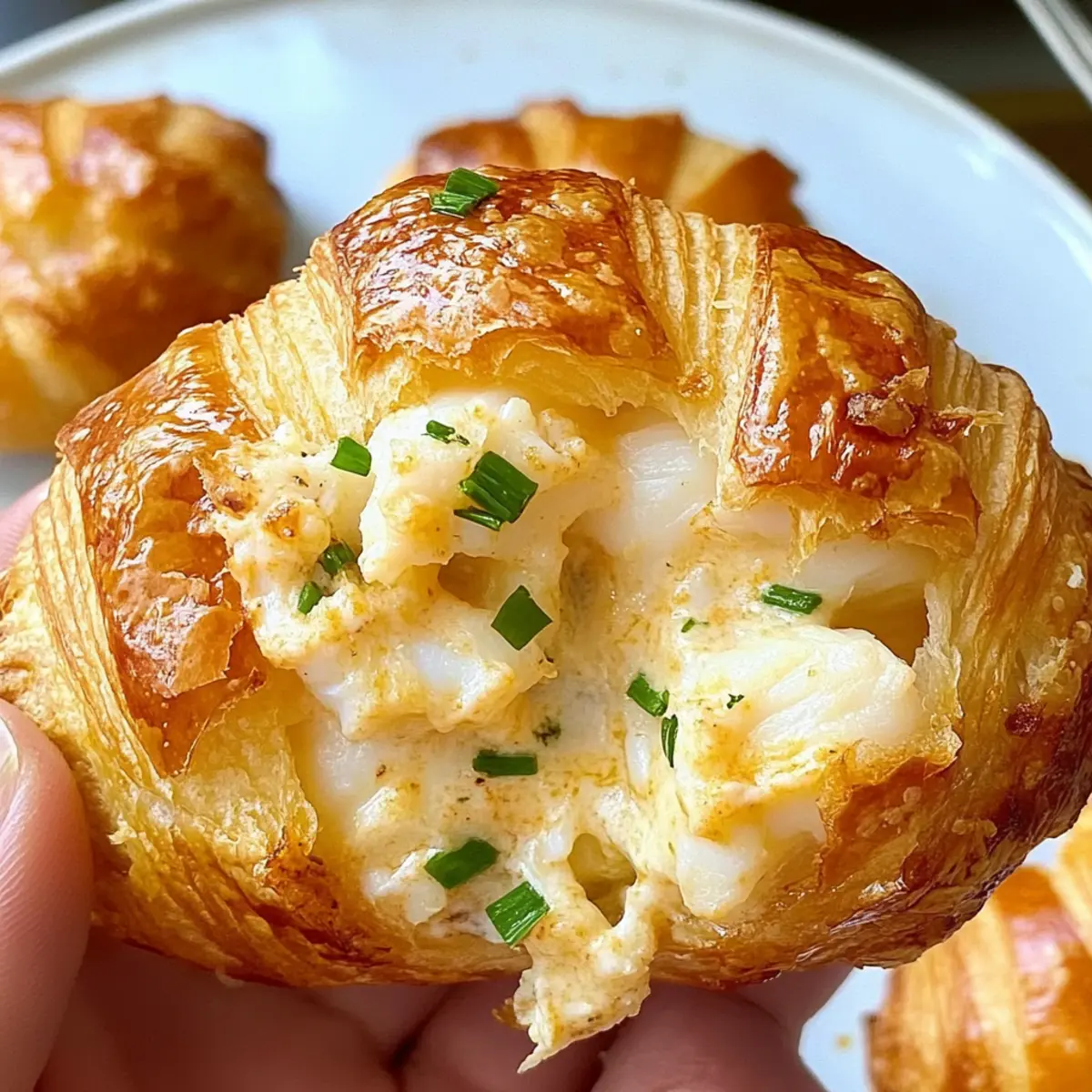 Crab Dip Croissants