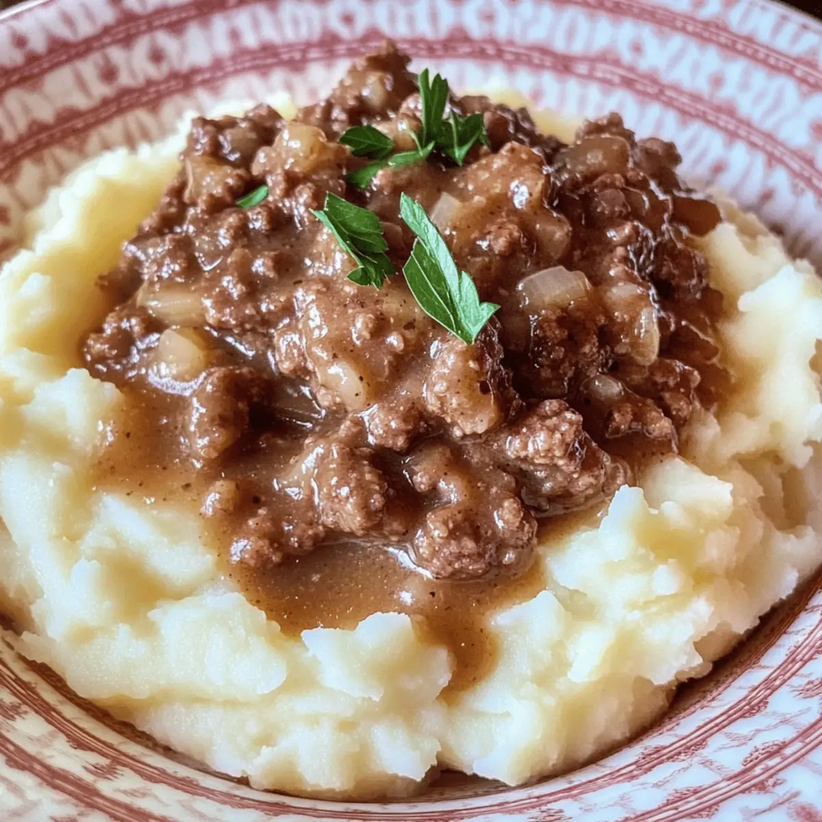 Savory Ground Beef & Gravy: A Cozy Comfort Classic