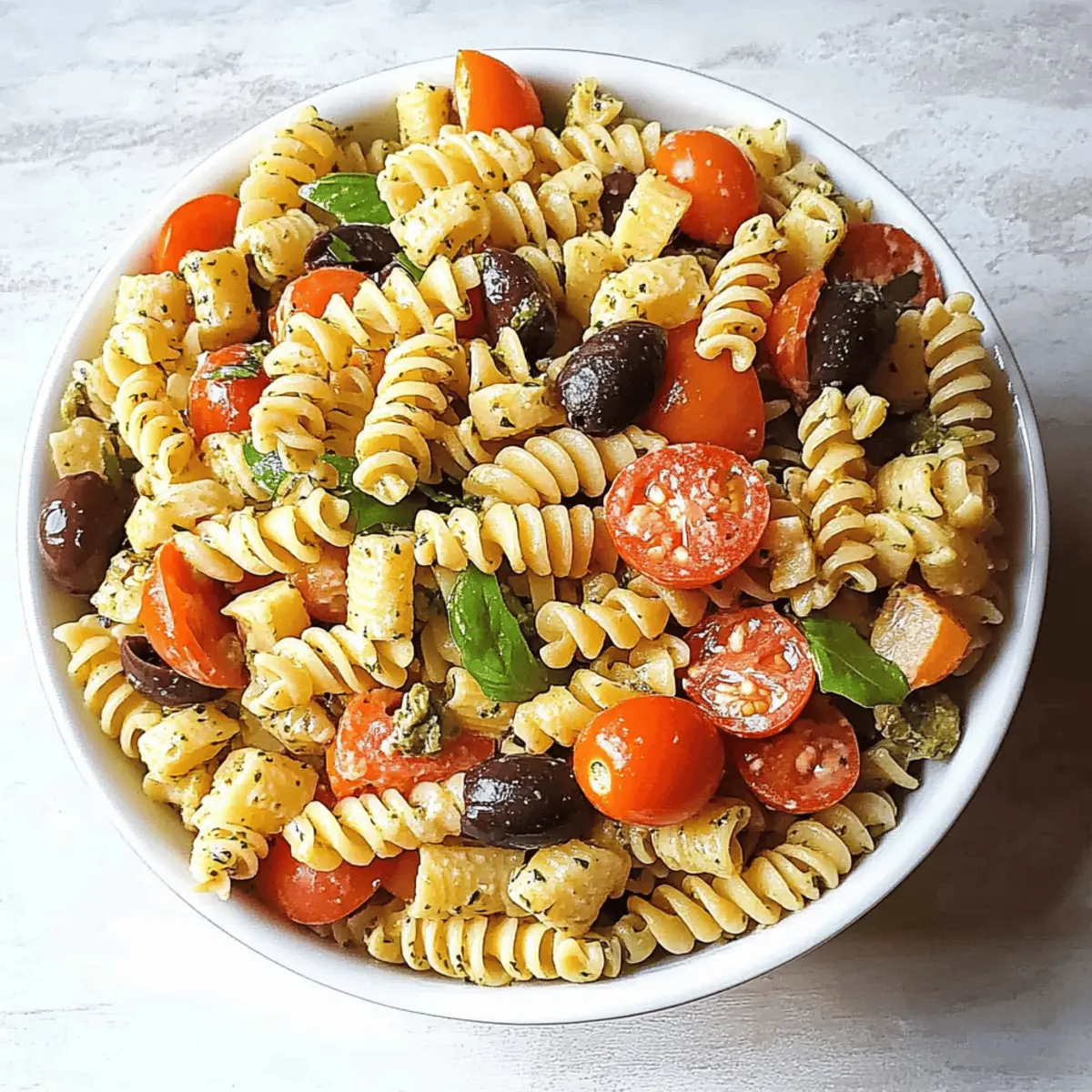 Easy Italian Pasta Salad for Vibrant Summer Gatherings
