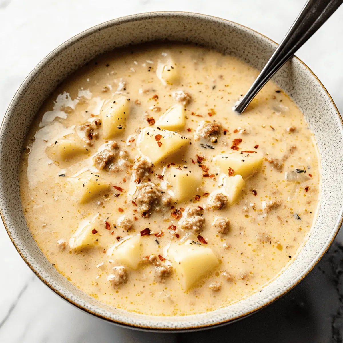 Creamy Italian Sausage Soup for Cozy Comfort Nights