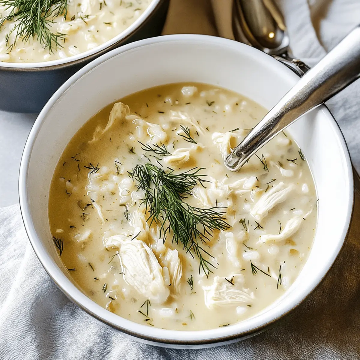 Delicious Lemon Chicken Soup for Cozy Nights In