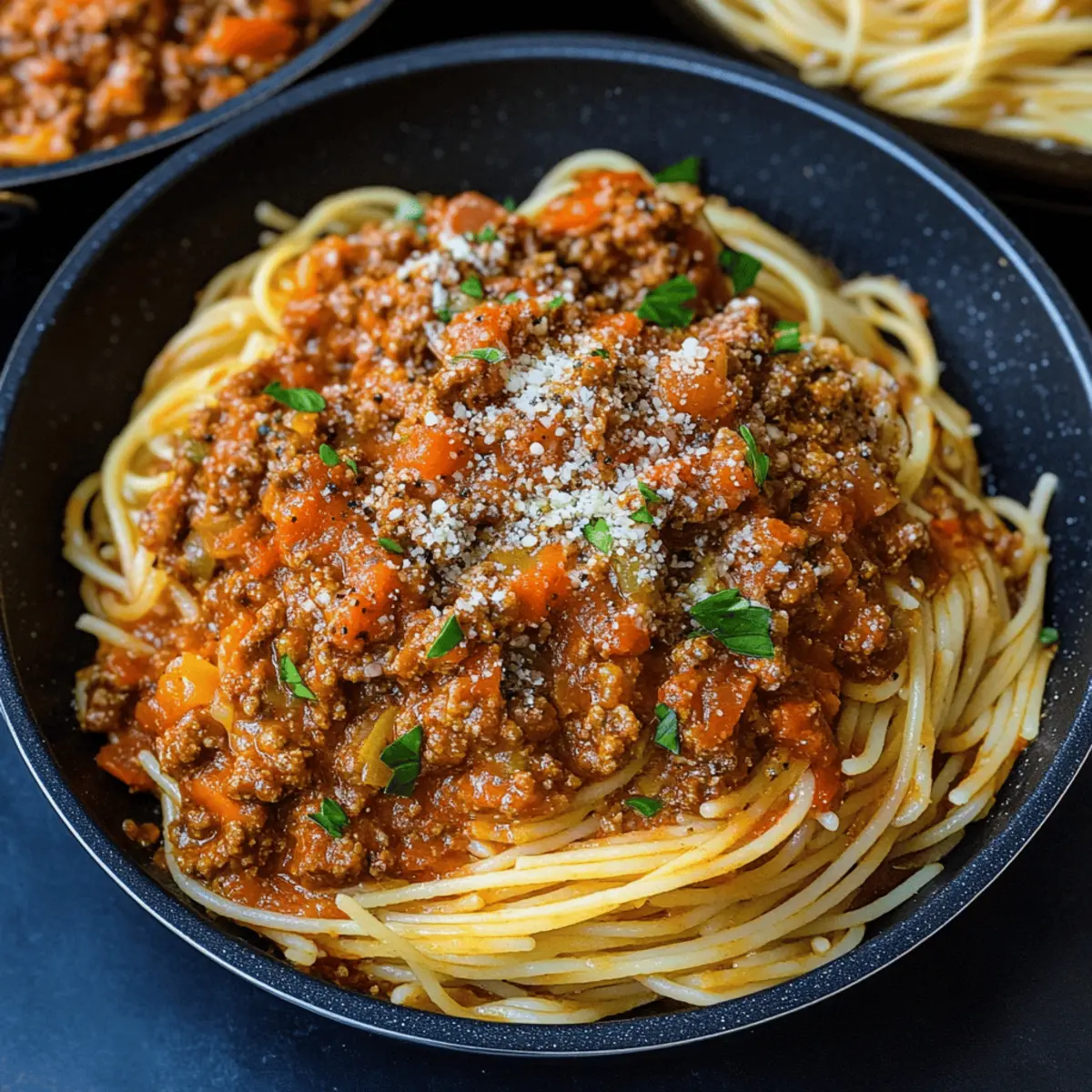 Hearty Pasta Bolognese: Quick One-Pan Comfort Delight
