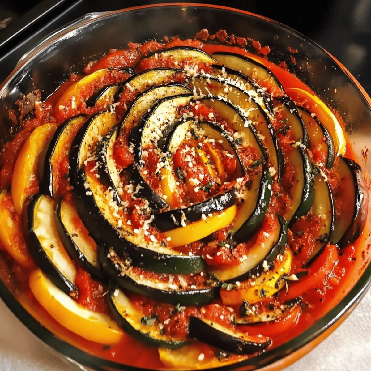 Roasted Ratatouille Bliss: Colorful Flavor in Every Bite