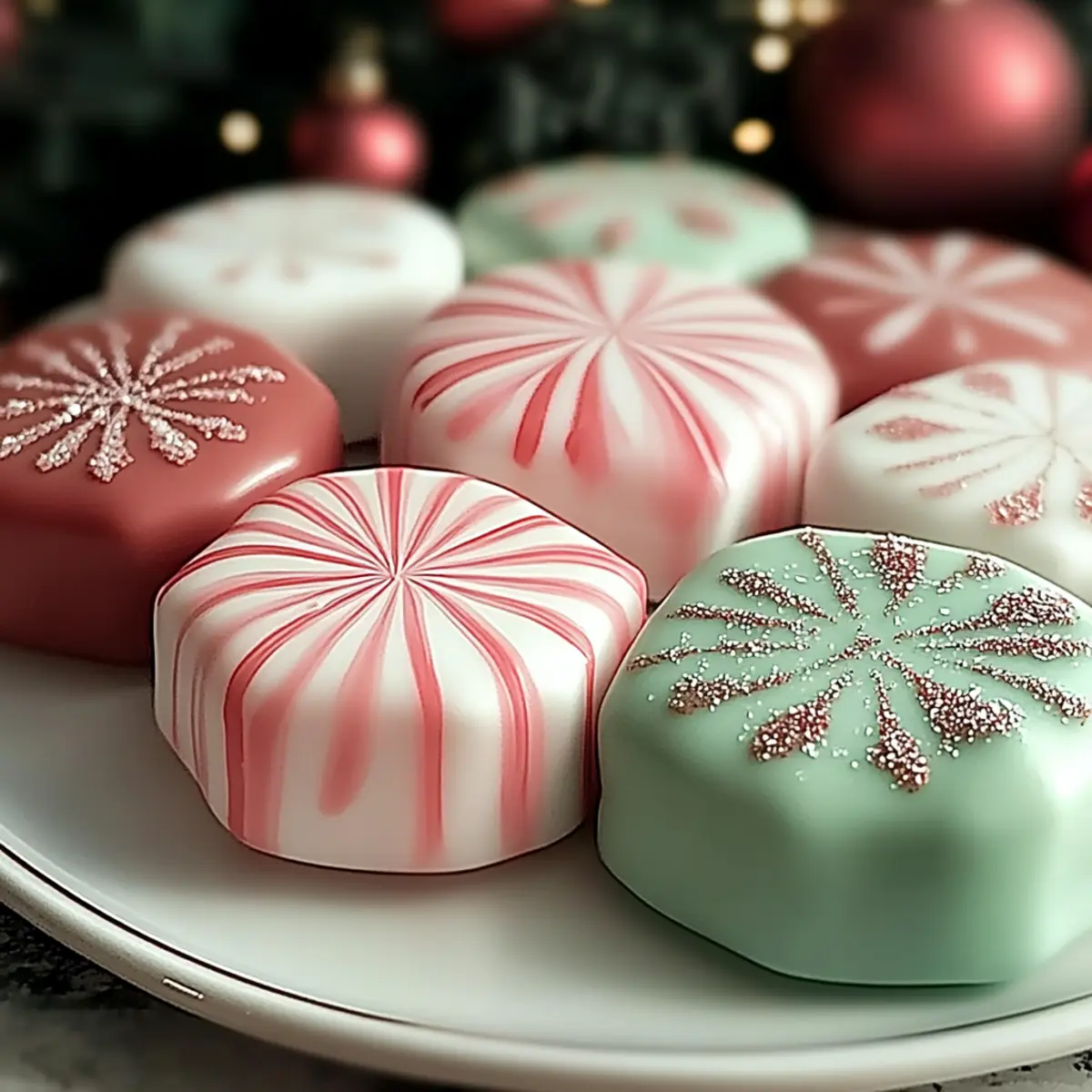 Soft Christmas Peppermints That Melt in Your Mouth