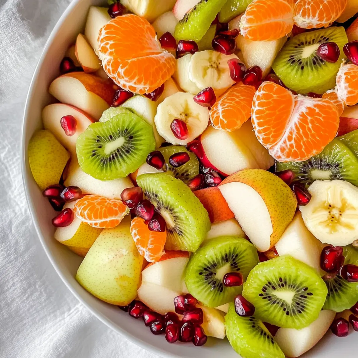 Bright and Cheerful Winter Fruit Salad to Beat the Chill