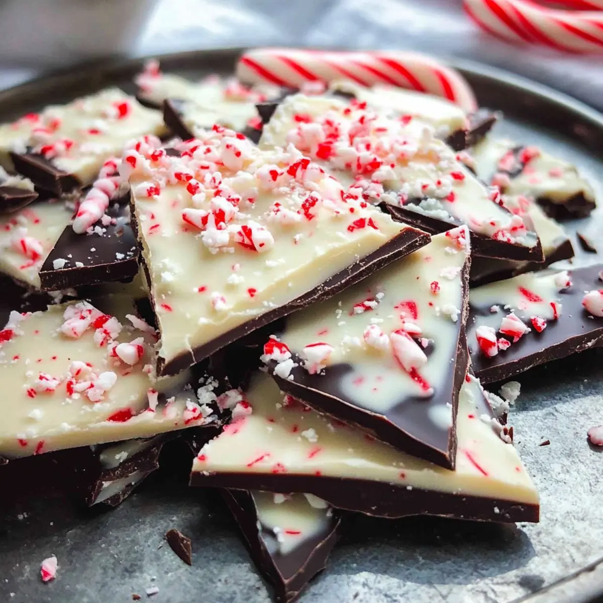 Decadent Peppermint Bark Recipe with Just 3 Ingredients