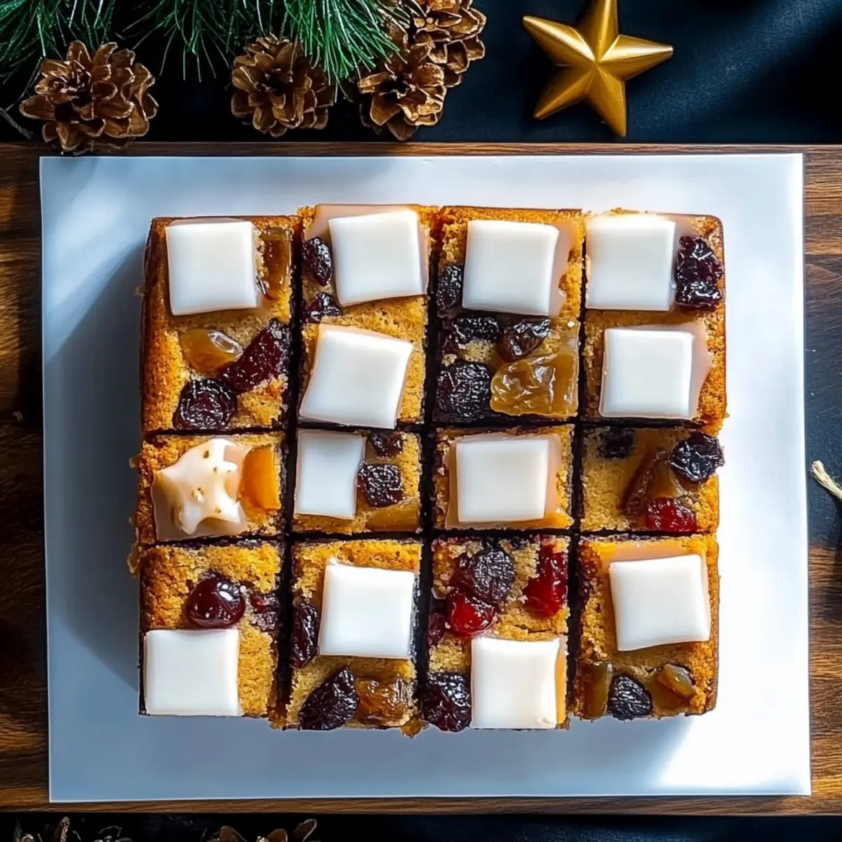Delightful Easy Christmas Cake Traybake for Festive Gatherings
