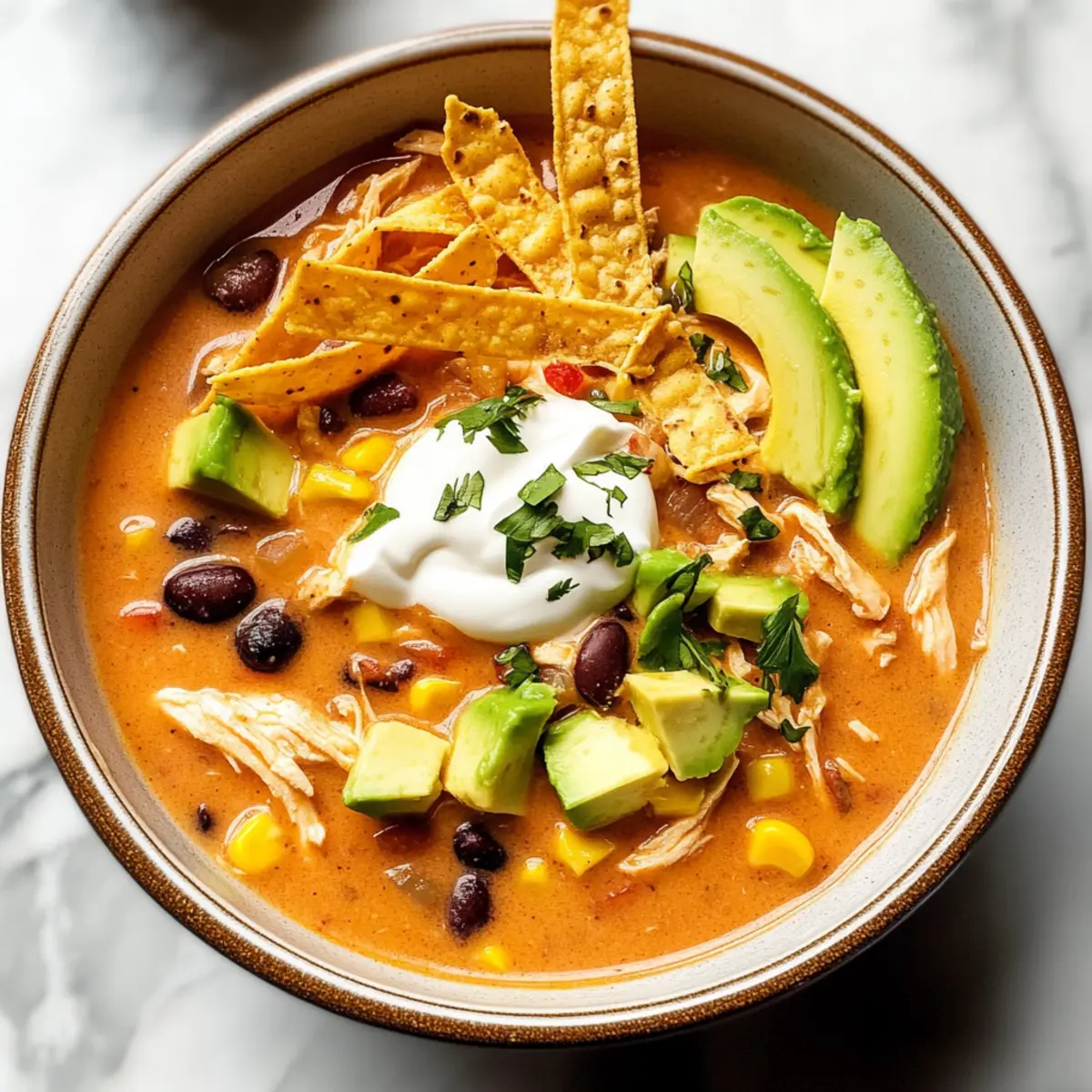 Creamy Chicken Tortilla Soup: Your New Cozy Comfort Food