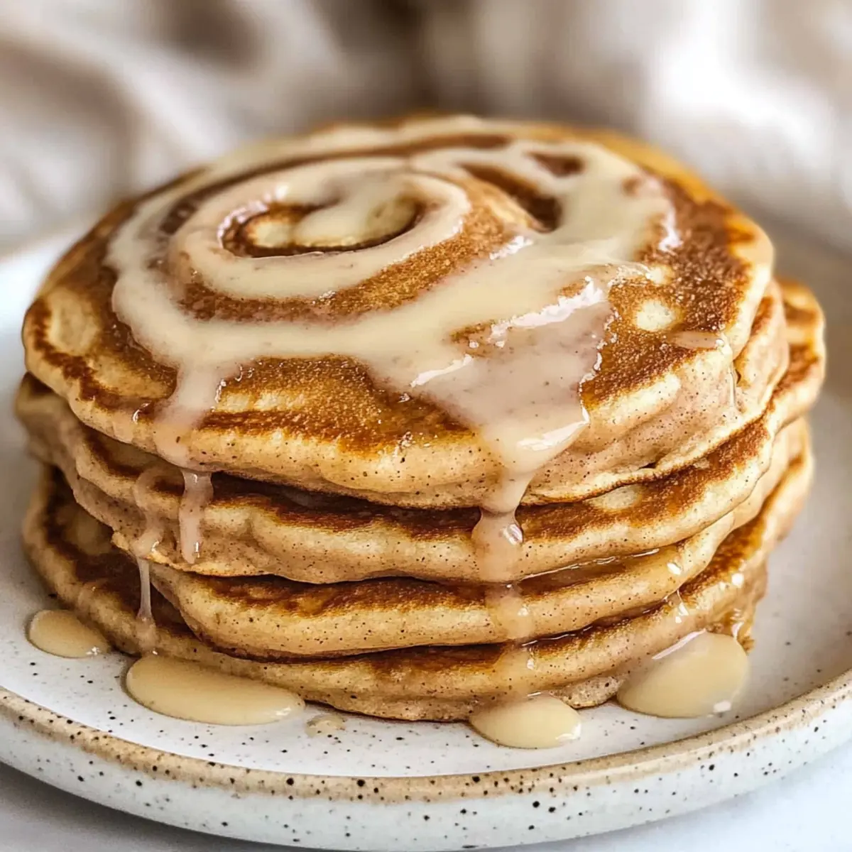 Delicious Vegan Cinnamon Roll Pancakes for a Cozy Breakfast