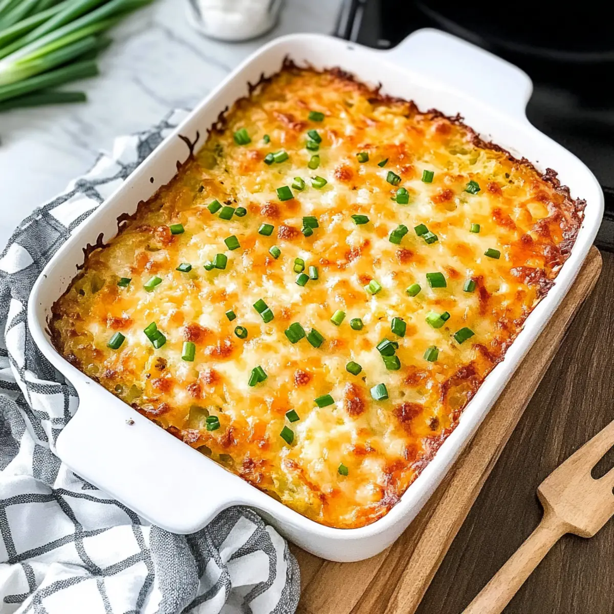 Cheesy Hashbrown Breakfast Casserole