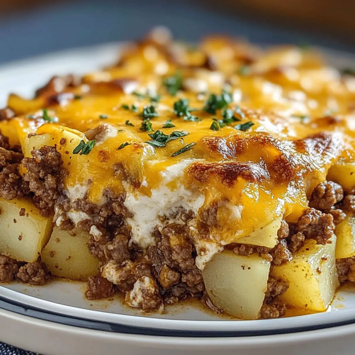 Savory Ground Beef and Potatoes Casserole for Family Bliss