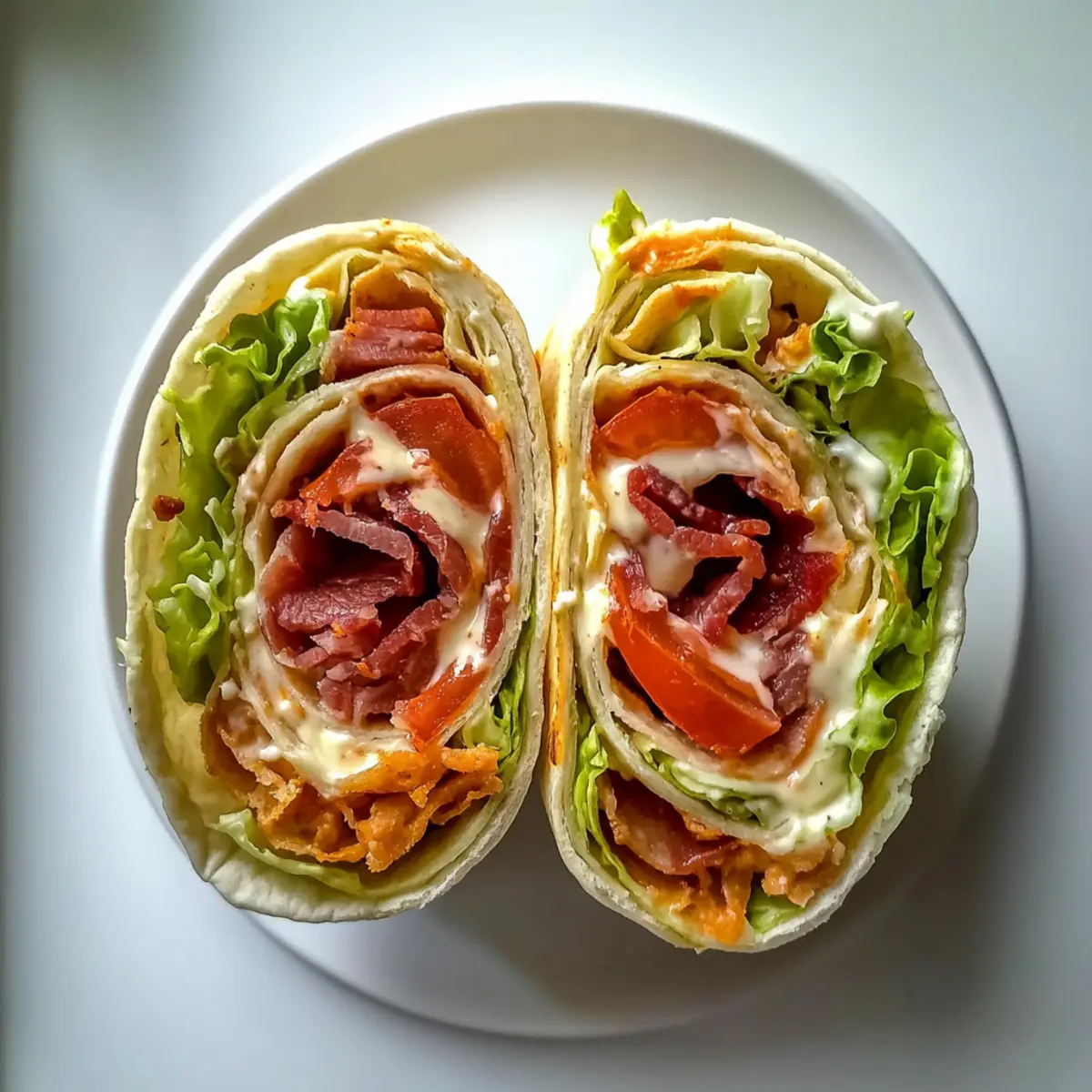 Delicious BLT Wraps with Mayo for Quick Weeknight Meals