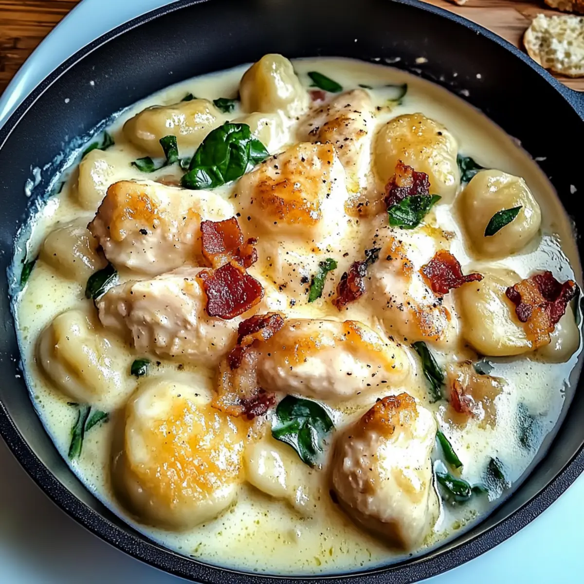 Creamy Crac Chicken Gnocchi for a Comforting Dinner Delight