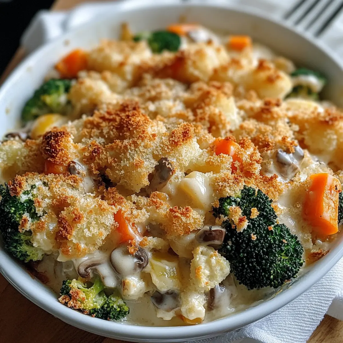 Creamy Vegetable Casserole for Cozy Winter Gatherings