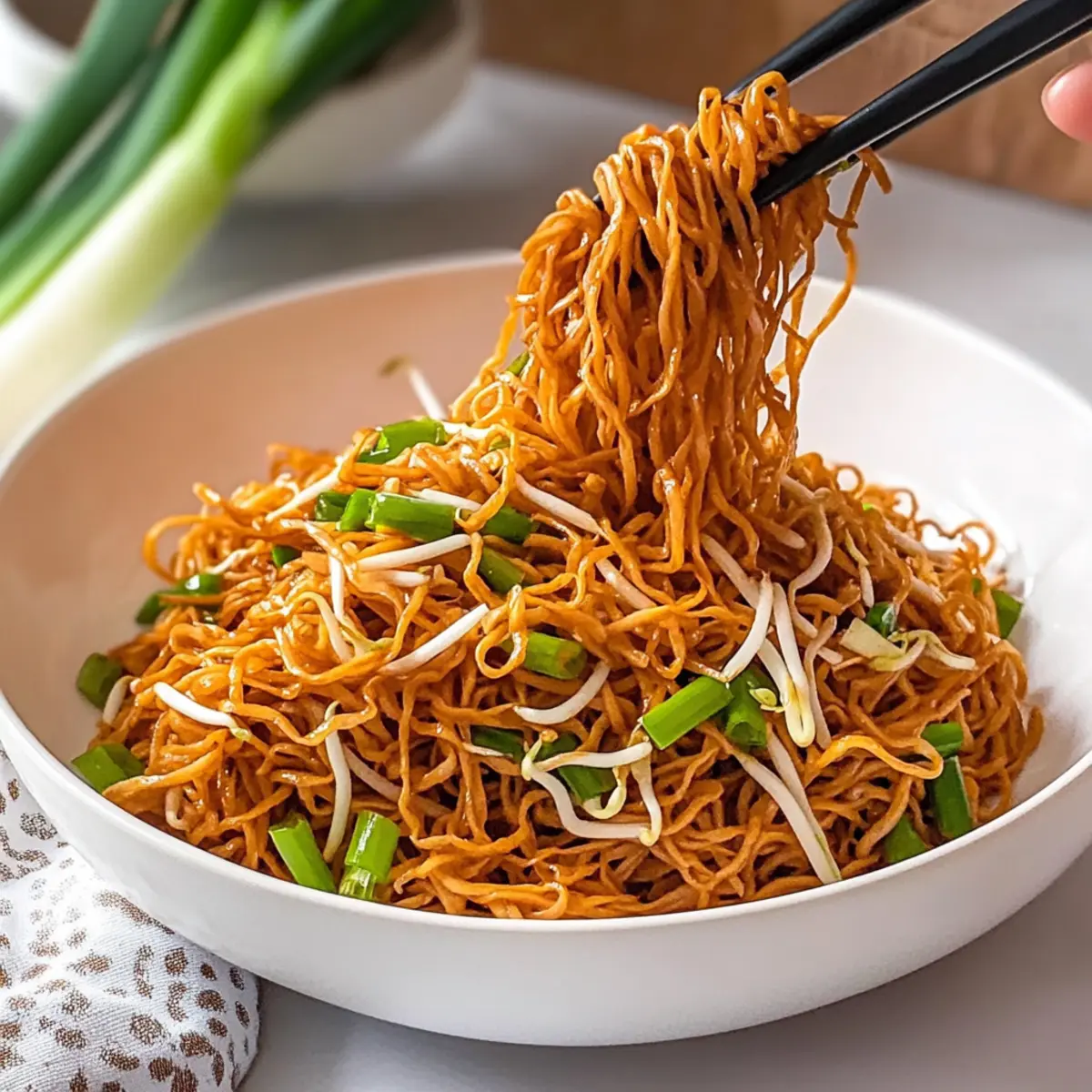 Crispy Cantonese Chow Mein in Under 15 Minutes!