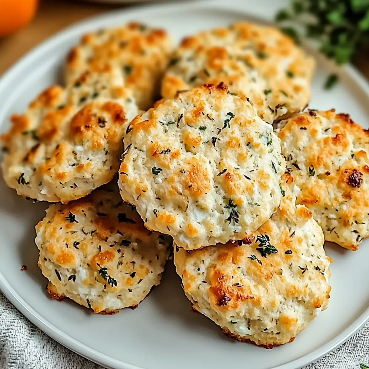 Cottage Cheese and Herb Biscuits for a Wholesome Breakfast