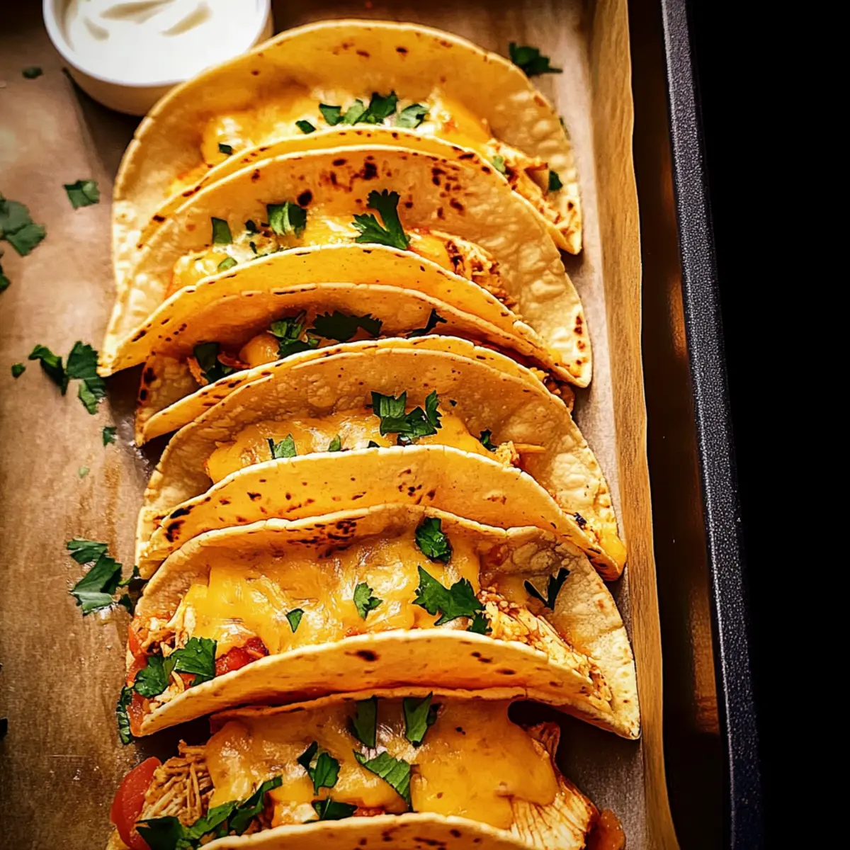 Delicious Mini Baked Chicken Tacos Ready in 30 Minutes