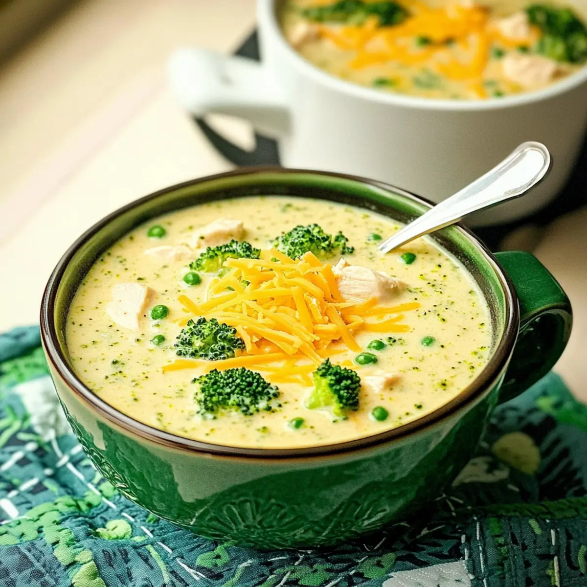 Creamy Keto Chicken Broccoli Soup for Ultimate Comfort
