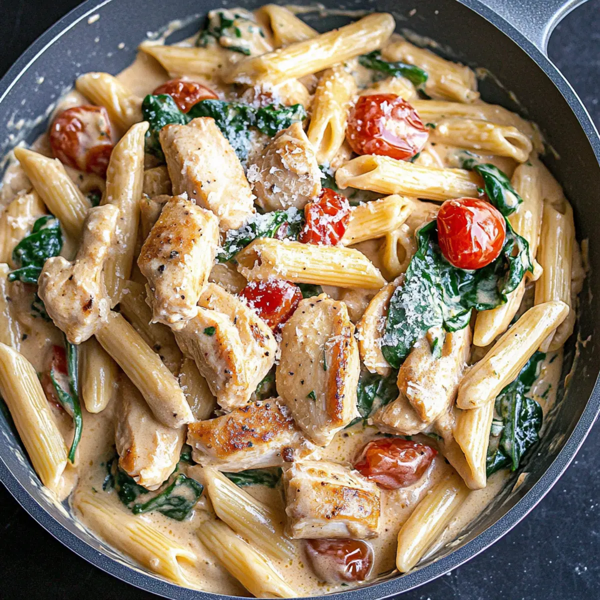 Creamy Tuscan Chicken Pasta