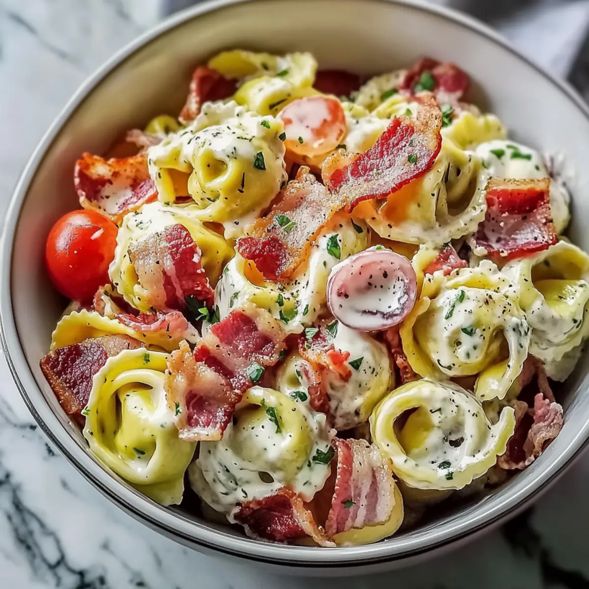 Fresh Grinder Tortellini Salad: Perfect for Summer Picnics