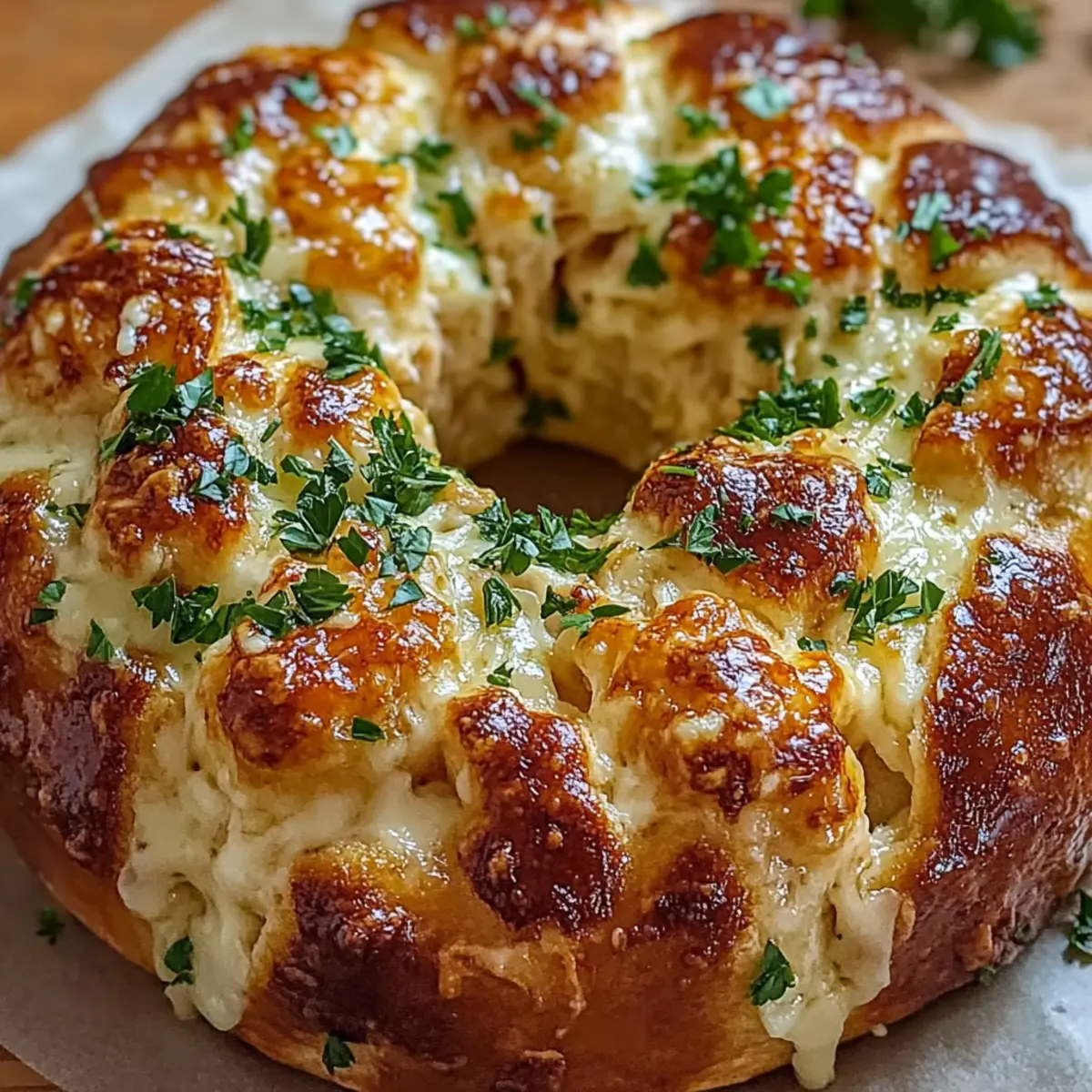 Chicken Alfredo Monkey Bread: A Cozy Comfort Food Delight