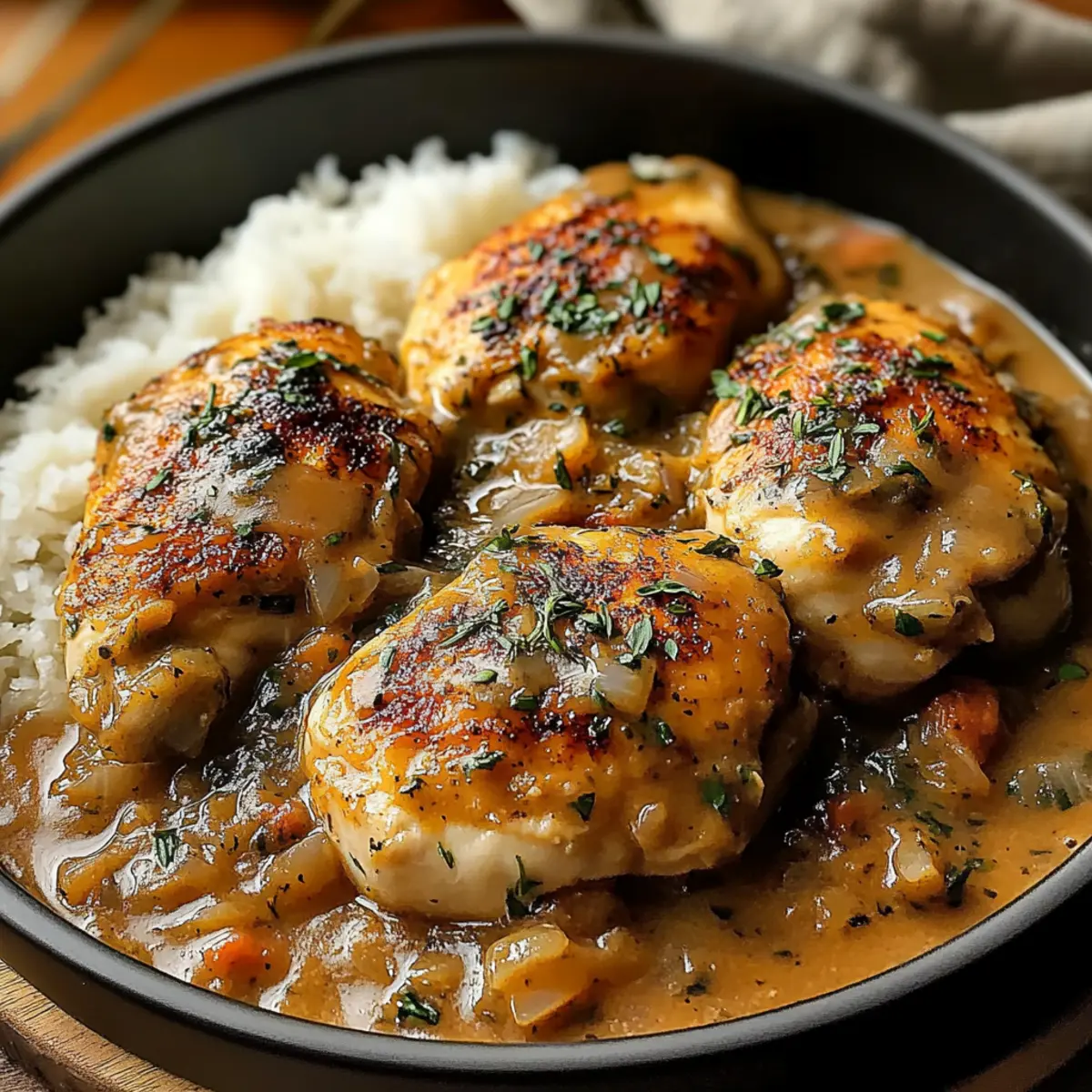 Southern Smothered Chicken