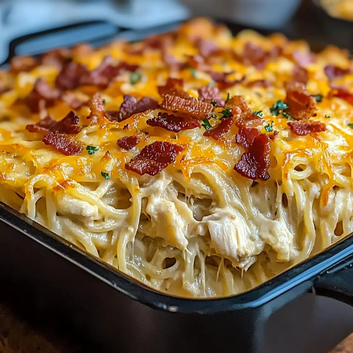 Creamy Southern Spaghetti Bake: A Cozy Comfort Food Delight